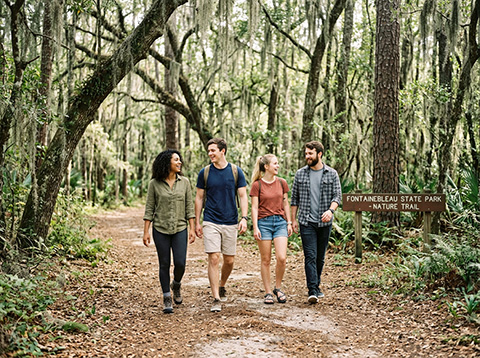 Fontainebleau State Park Trail